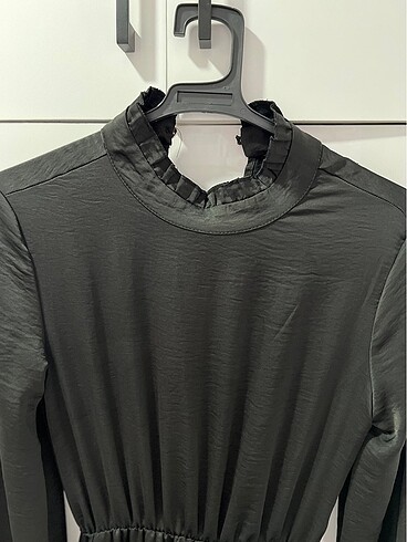 Özel gün siyah tesettür elbise - Görsel 3