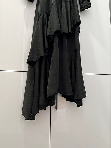 Özel gün siyah tesettür elbise - Görsel 5