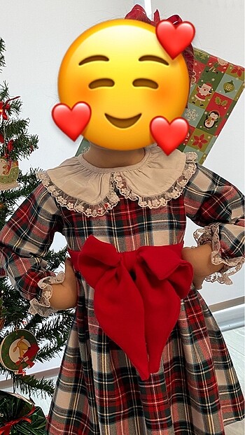 24-36 Ay Beden Yeni yıl elbisesi