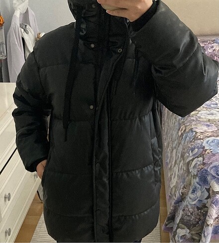 Pull and bear kadın mont