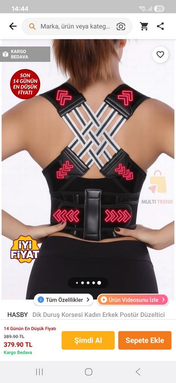 dik duruş korsesi - Görsel 3