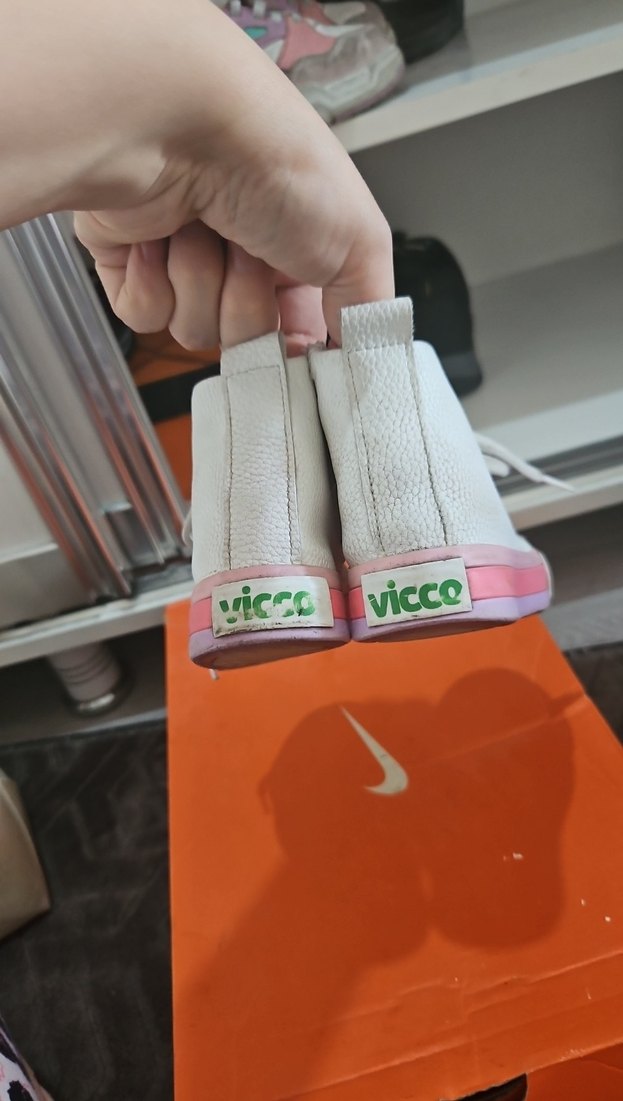 Kız Çocuk Beyaz Spor Ayakkabı Vicco - Görsel 4