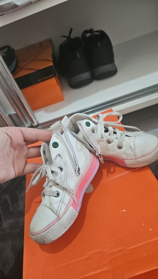 Kız Çocuk Beyaz Spor Ayakkabı Vicco - Görsel 5