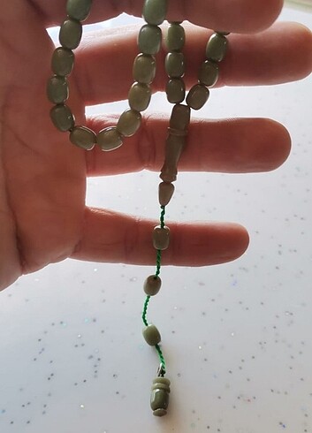 Şükrü baba imzalı kehribar tesbih