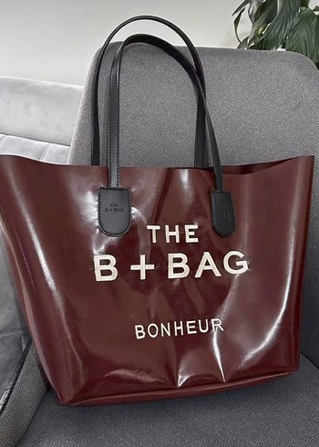 Burgundy Deri Kadın Omuz Çantası