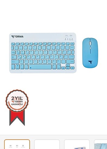 Bluetooth Klavye ve Mouse