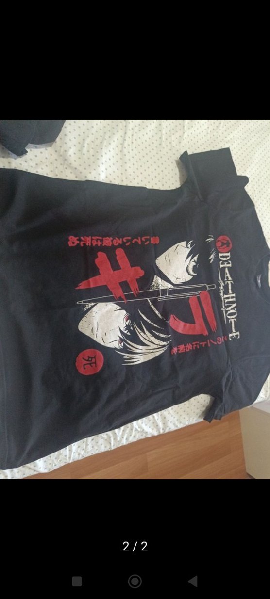 Siyah Baskılı Goth Unisex Tişört - Görsel 2