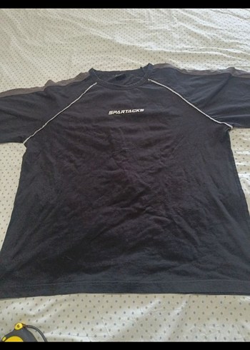Diğer Siyah Unisex Spor Tişörtü