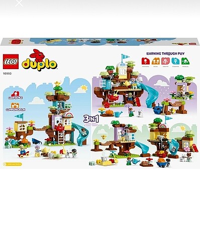  Beden Lego duplo ağaç ev