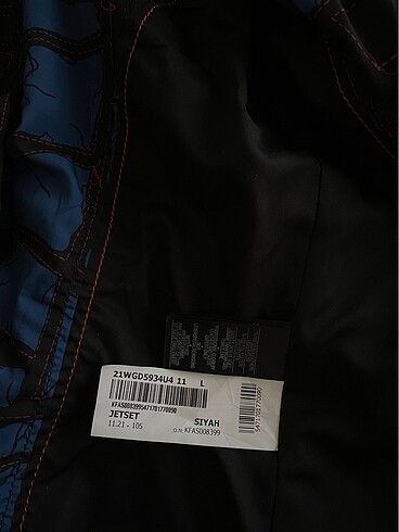 Derimod yepyeni siyah ceket - Görsel 3