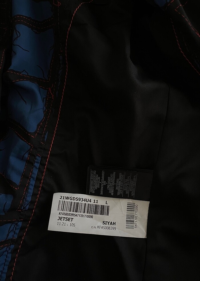 Derimod yepyeni siyah ceket - Görsel 3