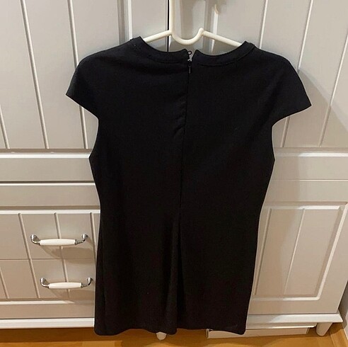 Koton siyah elbise - Görsel 4