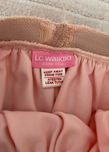 Simli Pembe Kız Çocuk Etek - Görsel 3