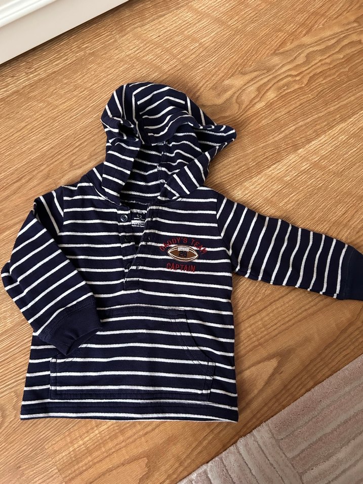 Kapüşonlu Erkek Çocuk Lacivert Sweatshirt - Görsel 2