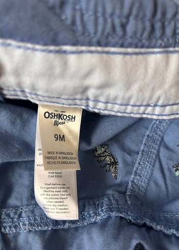 Erkek Çocuk Mavi Kot Şort Salopet - Görsel 3