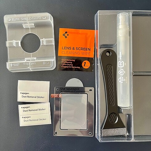 Spigen Spigen Apple Watch 46mm Seri 10 Ekran Koruyucu Film KolayKurulum