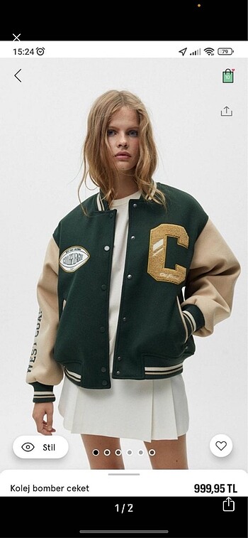 Pull and bear ceket