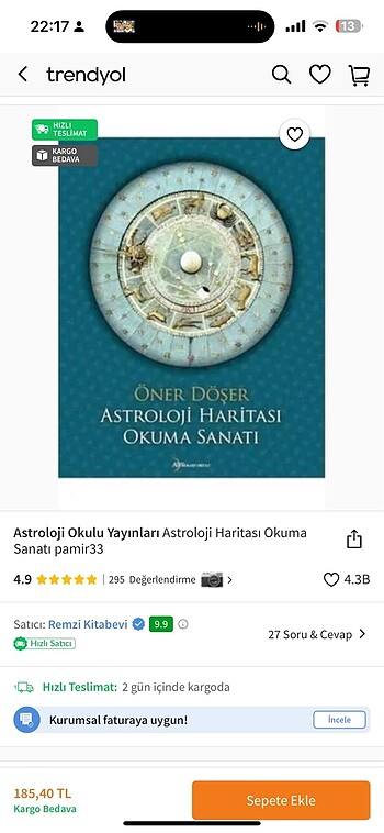 Astroloji okuma sanatı Öner Döşer