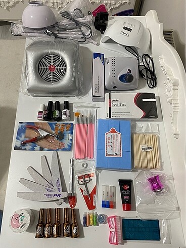 Profesyonel HAZIR NAİL SET