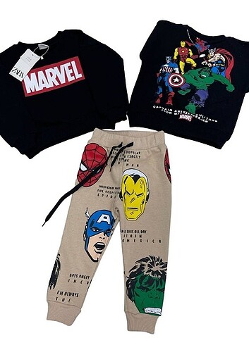 ZARA MARKA MARVEL TAKIM