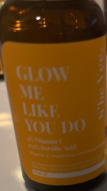 C vitaminli serum