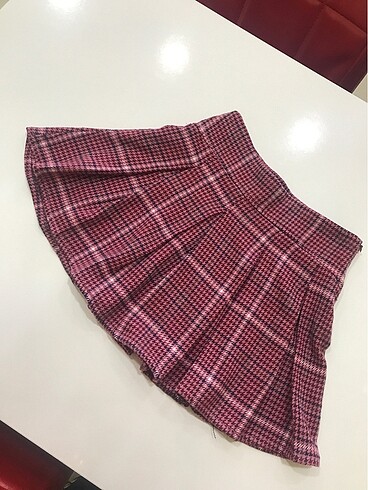 Zara pileli mini etek