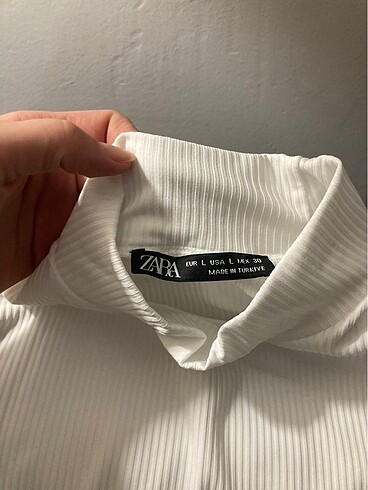 Zara crop bluz
