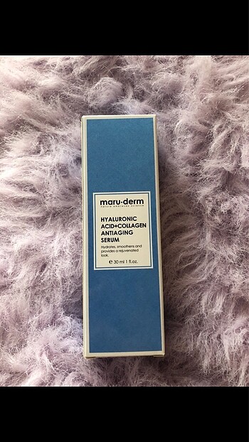 Maruderm hyaluronik asitli serum