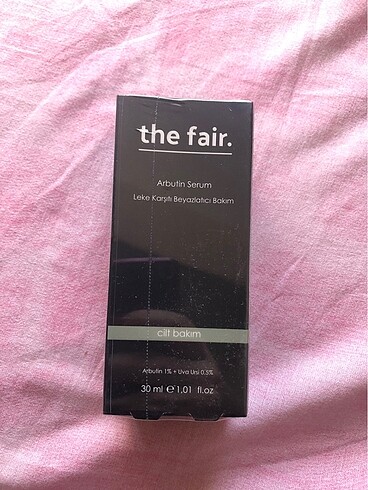 The fair arbutin serum