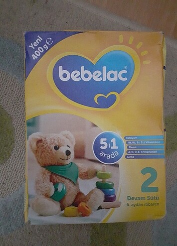 Bebelac 2 devam sütü 400 gram