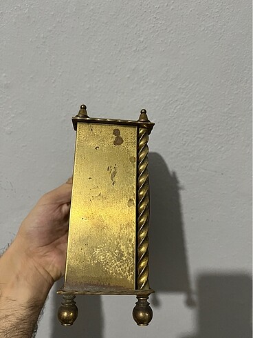 Beden çeşitli Renk Pirinç dekorluk masa saati