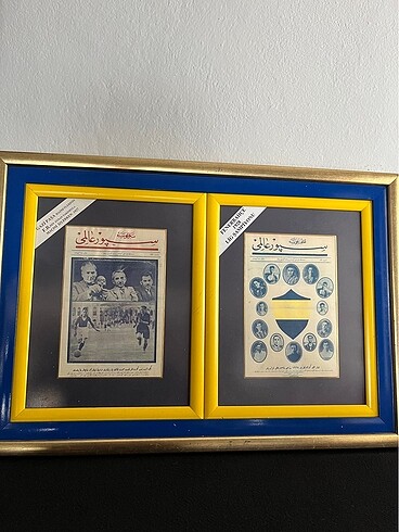 Fenerbahçeliler için özel koleksiyon tablo