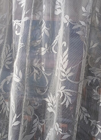 Beden beyaz Renk 175x70 Brizlik Tül Örme Hazır Tül Perde Mutfak Tülü Kısa Tül Kap