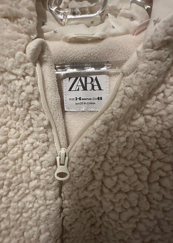 Zara bebek peluş tulum - Görsel 4