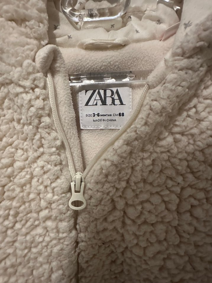 Zara bebek peluş tulum - Görsel 4