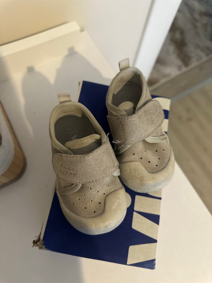 Gri Beyaz Erkek Bebek İlk Adım Ayakkabısı - Görsel 3