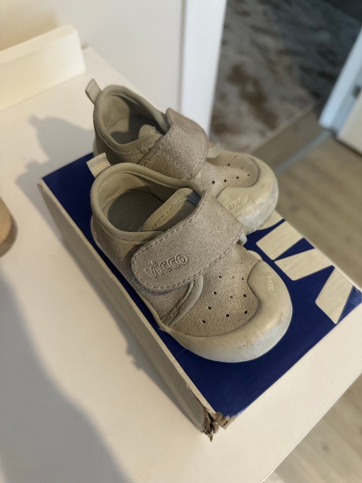 Gri Beyaz Erkek Bebek İlk Adım Ayakkabısı - Görsel 2