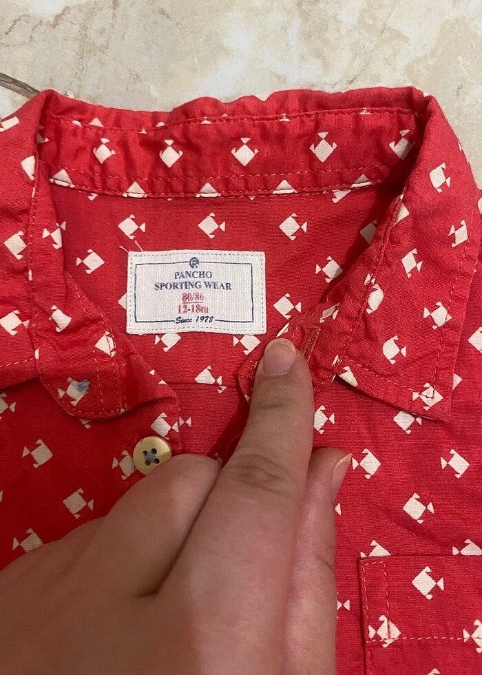 Erkek çocuk gömlek - Görsel 2