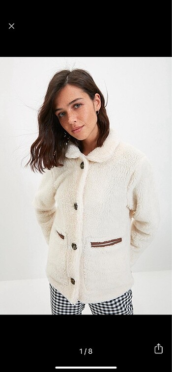 Peluş mont - Görsel 3