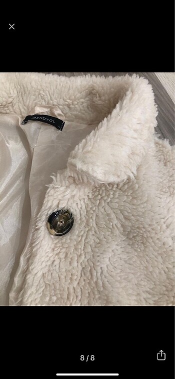 Peluş mont - Görsel 6