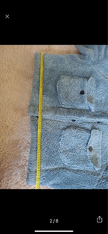 Peluş mont - Görsel 6