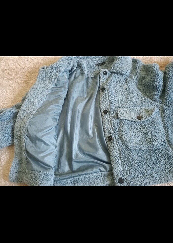 Peluş mont - Görsel 3