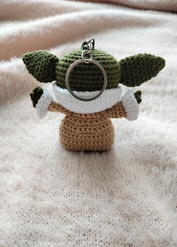  amigurumi baby yoda anahtarlık 