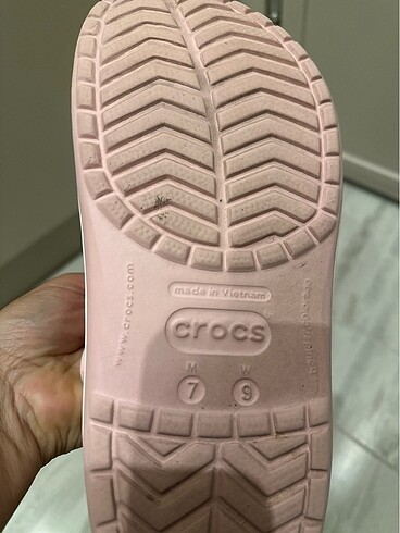 39 Beden Crocs terlik 39 no pembe