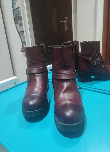 36 Beden bordo Renk Bayan bot