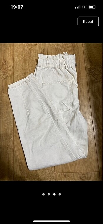 Pantolon jean beyaz