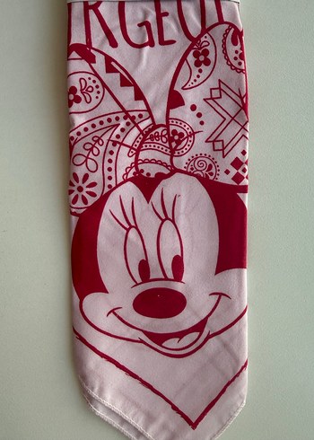 Minnie Mouse Desenli Bandana - Görsel 3
