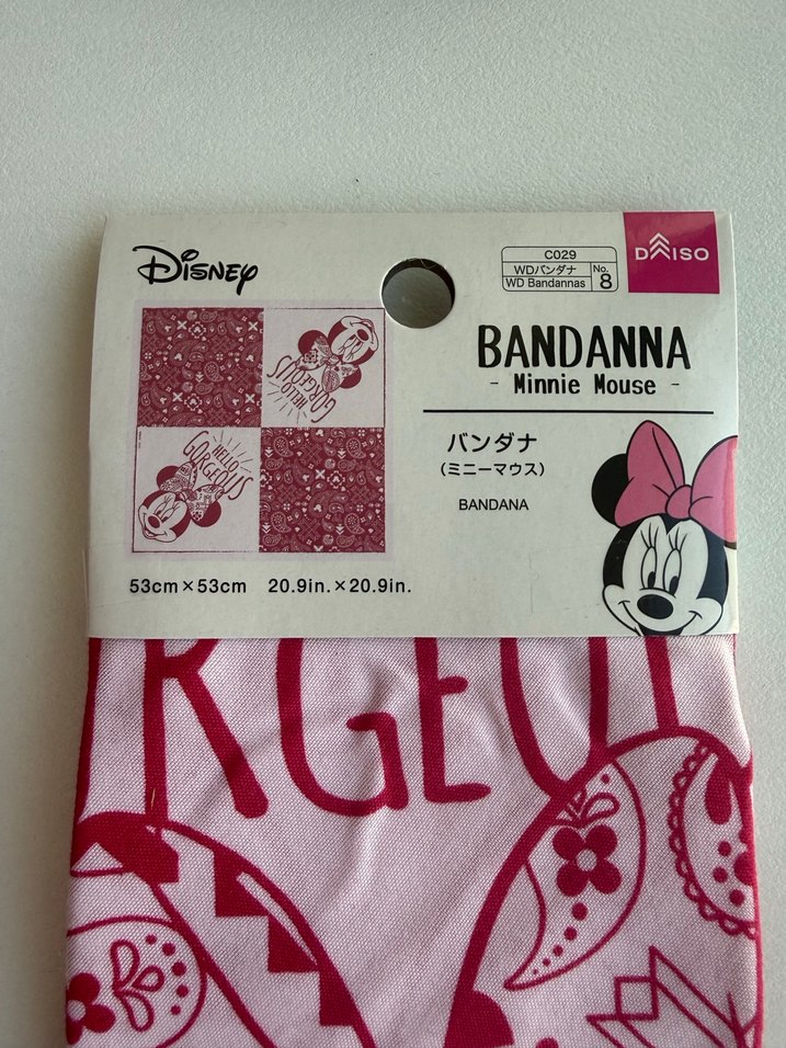 Minnie Mouse Desenli Bandana - Görsel 2