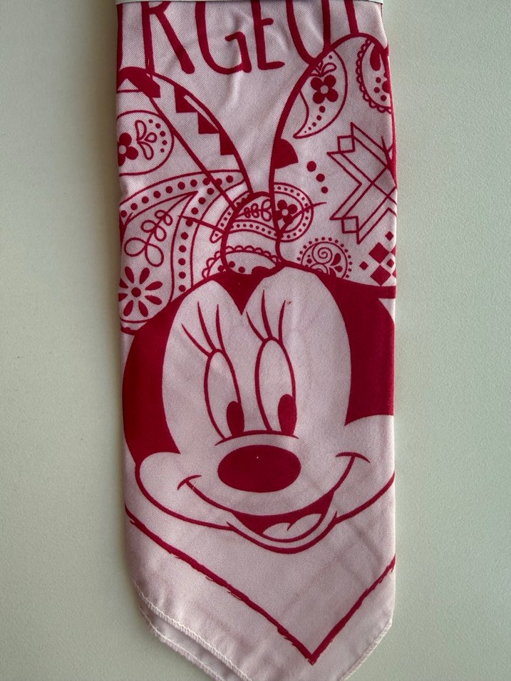 Minnie Mouse Desenli Bandana - Görsel 3