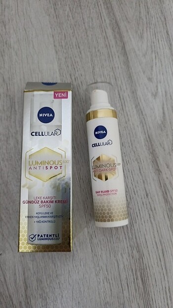 Nivea leke karşıtı güneş kremi 